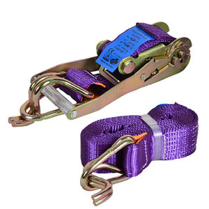 <span class=keywords><strong>Sangle</strong></span> à <span class=keywords><strong>cliquet</strong></span> standard robuste de 50 mm 5T de la marque DHR, 9 m, certifiée CE, en polyester, pour le chargement de marchandises, norme WSTDA-T-1, Swan - Product Image 1