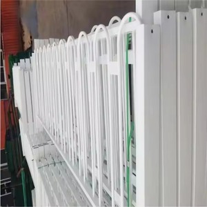Barandilla de Acero Galvanizado Soldada para Comunidades Escolares, Valla de Hierro para Muros, Poste de Protección para Patios de Villas, Ingeniería <span class=keywords><strong>Municipal</strong></span> para Exteriores - Product Image 6