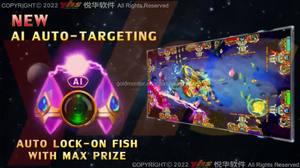 Venta al por mayor nuevo diseño 2025 Igs más caliente versión en inglés decodificador máquina de juego de pesca para King of Crab - Product Image 4