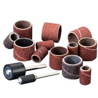 Dremel Ensemble d'accessoires pour outils rotatifs 307 pièces Ponceuse à tambour Ponceuse à ongles Manchons de bande de ponçage Tête de meulage d'anneau de papier de verre multifonction