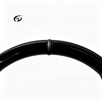 Volant de voiture rond en bois de rose de haute qualité pour Mercedes AMG GT CLA GLB 35 45 GLE W204 C63 W212 W218 W207 W172 W223