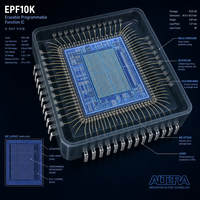 Microcontrolador EPF10K30AQC208-3N IC FPGA, Paquete 208QFP, 81 E/S