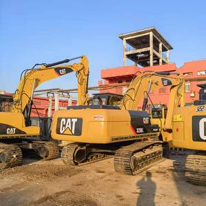 Excavadora de cadenas de 25 toneladas para sitios de excavación medianos, excavadora CAT 325DL usada de Caterpillar Japón para granja - Product Image 6