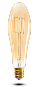 Lampe à filament vintage de grande taille 5W 2200K chaude <span class=keywords><strong>E27</strong></span> <span class=keywords><strong>Ampoule</strong></span> décorative à <span class=keywords><strong>ampoule</strong></span> LED edison de grande taille - Product Image 4