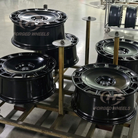 Jantes en alliage noir de 20, 21 et 22 pouces, jantes forgées avec capuchons flottants pour Rolls Royce Ghost Phantom Cullinan Spectre