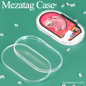 Boîte de protection rigide en acrylique transparent SUNSHING pour cartes Pokémon Mezastar et cartes à puce Meza - Product Image 1