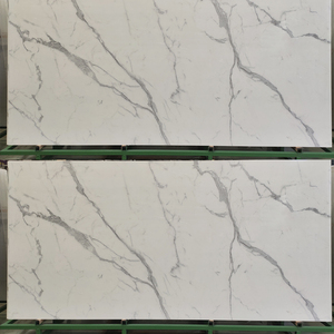 Zgstone באמצעות-גוף לוחות אבן ננו-גובלס משטחים אבן שיש לבן מלאכותי רצפה קיר פאנל מורכב מגבש זכוכית - Product Image 6