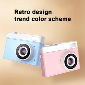 Mini <span class=keywords><strong>appareil</strong></span> <span class=keywords><strong>photo</strong></span> numérique vintage pour enfants, écran IPS 2,0 pouces, double objectif, batterie 400 mAh, <span class=keywords><strong>rose</strong></span>, jouet de dessin animé, photographie en un clic, <span class=keywords><strong>Instax</strong></span> Low - Product Image 3