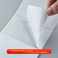 Rouleau d'étiquettes thermiques 3M 7871 en PET blanc brillant, résistant à l'eau et à l'huile, avec adhésif puissant pour l'électronique express