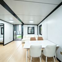 Maison conteneur extensible à double aile