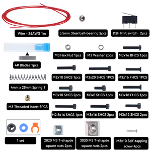 Filamatrix Mod Full <span class=keywords><strong>Kit</strong></span> stealthburner toolhead Filament cắt mod cho armoredturtle boxturtle dự án 3D bộ phận máy in - Product Image 5