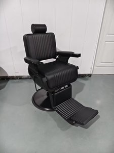 Sedia da <span class=keywords><strong>Barbiere</strong></span> Idraulica Ergonomica Reclinabile Regolabile in Altezza Durevole Portatile in Acciaio Inossidabile per <span class=keywords><strong>Salone</strong></span> Commerciale - Product Image 2