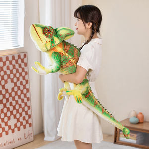 Nueva llegada simulación camaleón <span class=keywords><strong>peluche</strong></span> juguete decoración del hogar niños regalo <span class=keywords><strong>peluche</strong></span> camaleón muñeca - Product Image 3