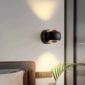 Hiện đại tối giản dẫn đèn tường cho ngoài trời xoay nền trang trí chiếu sáng cho phòng khách phòng ngủ cạnh giường ngủ tường trang trí nội thất - Product Image 4