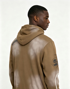 Fabricant de sweats à capuche surdimensionnés en coton lourd pour hommes, impression numérique, sweats à capuche graphiques pour hommes - Product Image 2