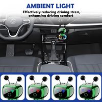 Cadeau promotionnel Robot Rechargeable De Luxe Intelligent Automatique Désodorisant Diffuseur De Voiture Placement De Tableau De Bord