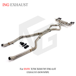 In acciaio inox valvola di scarico silenziatore Catback per <span class=keywords><strong>BMW</strong></span> X5M X6M <span class=keywords><strong>F85</strong></span> F86 4.4T con parti di tubo di tornitura automatica di alta qualità - Product Image 4