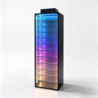 Présentoir de Magasin de Tabac avec Éclairage RGB, Distributeur de Cigarettes, Étagères de Présentation Personnalisées pour Magasin de Fumeurs à Vendre
