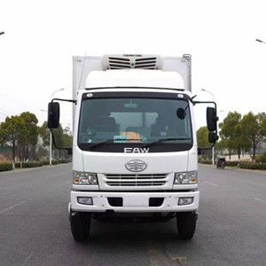 FAW Refrigerated Truck 4x2 Freezer Truck for Sale in Africa - Product Image 2