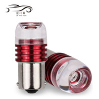 Ampoule LED COB 1SMD haute puissance JHS OEM ODM 1156 1157 BA15S BAY15D 12V Blanc Rouge Bleu pour clignotant, frein, marche arrière et feu arrière