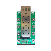 Pcie Mini Keandalan Tinggi Ke Port Sfp Tunggal Gigabit Ethernet Antarmuka Mini PCIE Kartu Jaringan NIC untuk Server