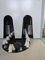 Máquina de Moldeo por Soplado de Botellas PET Semiautomática de 5L para Botellas de Agua, Frascos de Aceite y Envases de Alimentos