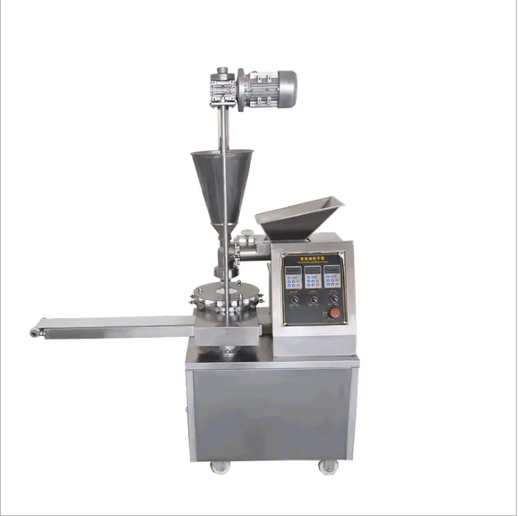 Nhà Máy Bán Thương Mại Tự Động Hấp Nhồi Bông Bun Making Machine/Momo Máy Baozi Điền Máy