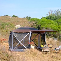 Tente dôme de Camping à boule en caoutchouc, étanche, Portable, Semi-automatique