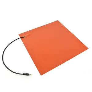 Placa de aquecimento para pés, 220v silicone heizmatte calor esteira 12v