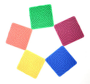 جديد ثنائي الوجهين للأطفال لتخفيف القلق والتوحد من السيليكون لوحة النشاط الحسي - Product Image 5