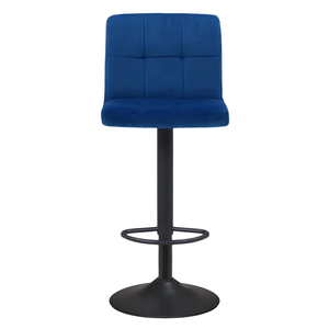 Adjustable Swivel Mechanism Design bar Stool Swivel Chair with High Density <strong>Foam</strong> Black Simple Counter <strong>Seating</strong> - Product Image 2