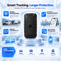 Traceur GPS 4G antivol d'usine, magnétique puissant, 5000 mAh, suivi en temps réel pour voitures et biens, avec alarmes intelligentes