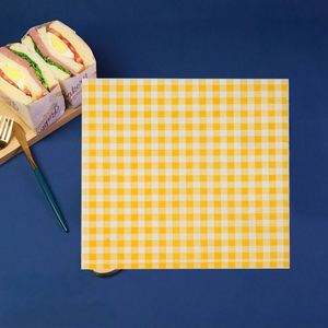 Custom Pastel Grid Notepad <b>Tissue</b> <b>Paper</b> Gift <b>Wrapping</b> <b>for</b> Clothing Jewelry Floral Waterproof Greaseproof Coated Wax Virgin - Product Image 1
