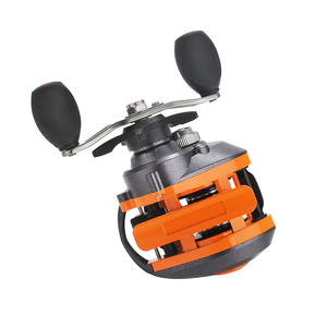 รอกตกปลาแบบดรัมโลหะเต็มตัว สำหรับมือข<span class=keywords><strong>ว</strong></span>า แบบเหวี่ยงเหยื่อลงน้ำ ระยะไกล ใช้ตกปลาจากแพ พร้อมเบรกแม่เหล็ก รองรับเหยื่อปลอม - Product Image 5