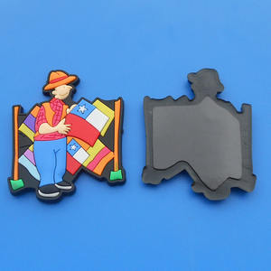 Imán de PVC para Refrigerador con Diseño 3D de Recuerdo de <span class=keywords><strong>Viaje</strong></span> a Cancún, Paisaje Playero y Logotipo - Product Image 4