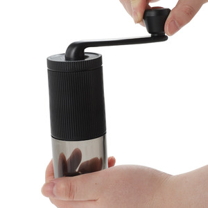 เครื่องบดกาแฟแบบ<span class=keywords><strong>มือ</strong></span>หมุน สีดำ พกพาสะดวก ขายดี - Product Image 1