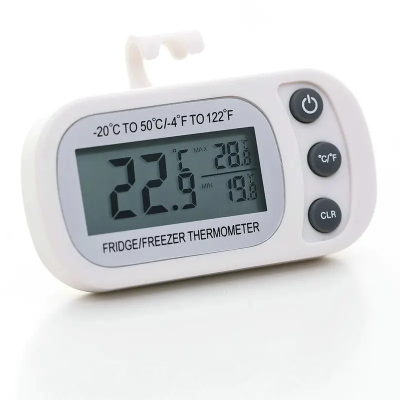 Superventas hogar termómetro digital imán de escritorio mini controlador de temperatura LCD