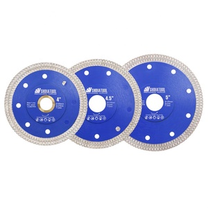 105mm/115mm/125mm Heißgepresste Turbo-Diamantsägeblätter Trocken/Nass Diamant-Schneid- und Schleifscheiben für Fliesen, Marmor und Granit - Product Image 1