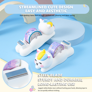 <span class=keywords><strong>Dispensador</strong></span> <span class=keywords><strong>de</strong></span> cinta adhesiva <span class=keywords><strong>de</strong></span> peluche con diseño <span class=keywords><strong>de</strong></span> unicornio pequeño - Cortador <span class=keywords><strong>de</strong></span> cinta <span class=keywords><strong>de</strong></span> dibujos animados <span class=keywords><strong>Kawaii</strong></span>, artículos <span class=keywords><strong>de</strong></span> papelería portátiles para la escuela y la oficina - Product Image 3