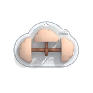 Packed Creative Adhesive Plastic Decorative Coat <b>Hooks</b> Cloud Shape Door <b>Hook</b> - Product Image 6