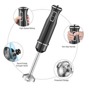 Mixeur électrique manuel, <span class=keywords><strong>fouet</strong></span> à crème, tige de mélange, émulsifiant pour cuisine, soupes, smoothies, purées, résistance à la corrosion - Product Image 6