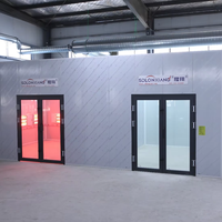 Four de peinture pour meubles homologué CE avec chauffage électrique, cabine de peinture pour bois à vendre