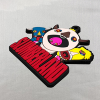 Parches Decorativos de PVC Personalizados de Alta Calidad con Diseño de Dibujos Animados, Emblemas de Goma Suave en 2D y 3D para Ropa y Mochilas