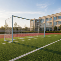 But de football pliable en acier de 2m x 1m avec filet en polyester et sac de transport pratique