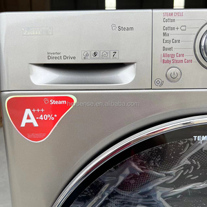 Front-load <b>Washers</b> Home Use Cloth Laundry Appliance Washing Machine 10.5kgs High End Quality 220V 50HZ/60HZ Standard Plug Front - Product Image 3