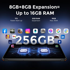 Tablet Fossibot Dt1 Desbloqueada con Banda Global 4G, 2.1Ghz, 10.4 Pulgadas, 11000 mAh, 8+256 GB, Cámara de 48 MP, Nueva Tablet Android Industrial Resistente - Product Image 3