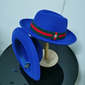 Sombrero Fedora de Fieltro de Lana de Lujo, Premium, Clásico, Talla XXXXL, Ala Ancha, Estilo Pork <span class=keywords><strong>Pie</strong></span>, Panamá, Trilby, Fabricante para Hombres y Mujeres - Product Image 4