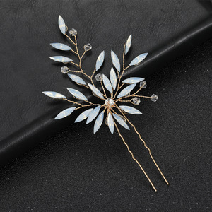 Vente chaude mode cristal épingle à cheveux mariée à la main coiffure de mariage avec matériau en alliage pour anniversaire <span class=keywords><strong>et</strong></span> fiançailles - Product Image 4