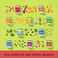 OEM/ODM Superfood-gevulde Super Greens poeder voor maximale energie en atletische prestaties