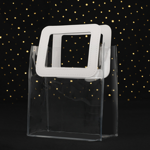 Túi Mua Sắm Bằng Nhựa Pvc Trong Suốt Tùy Chỉnh Túi Tote Đeo Vai Dung Tích Lớn Trong Suốt Túi Quà Tặng Đựng Đồ Đi Biển Du Lịch - Product Image 5